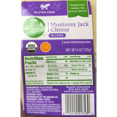 Monterey Jack Cheese