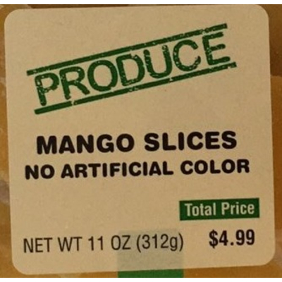Mango Slices