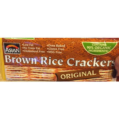 Brown Rice Crackers