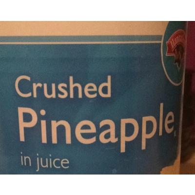 Crushed Pineapple in Juice