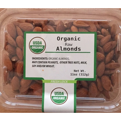 Organic Raw Almonds