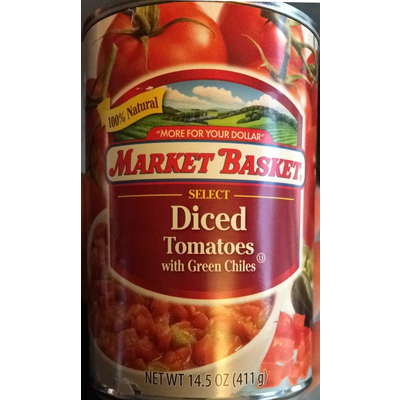 Diced Tomatoes with Green Chiles
