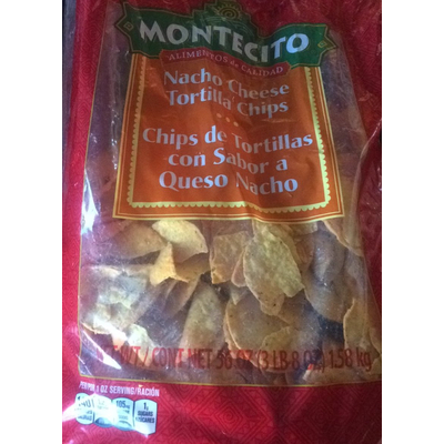Nacho Cheese Tortilla Chips
