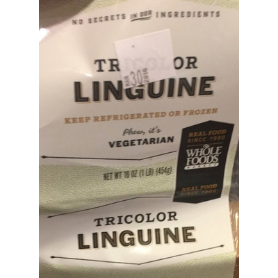 Tri-Color Linguine