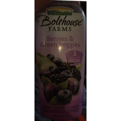 Juice Smoothie, Berries & Green Veggies