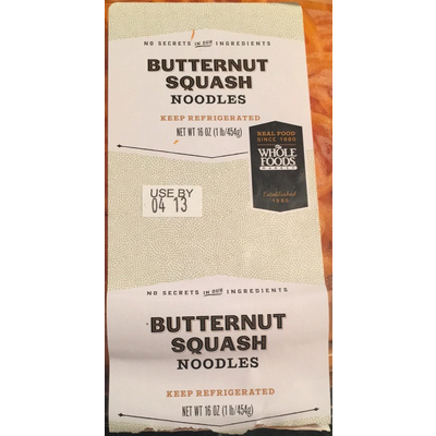 Butternut Squash Noodles