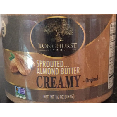 Sprouted Almond Butter, Creamy