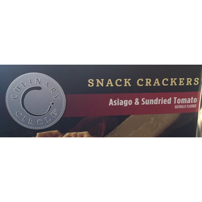 Snack Crackers, Asiago & Sundried Tomato