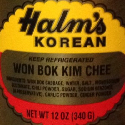 Won Bok Kim Chee
