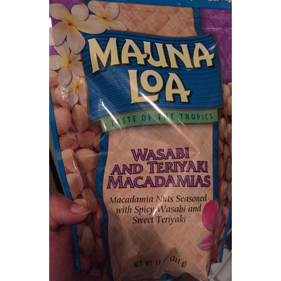 Wasabi and Teriyaki Macadamias