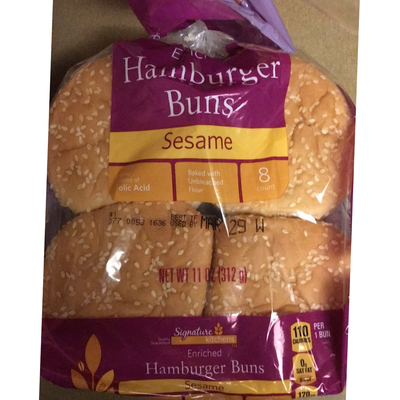 Sesame Hamburger Buns