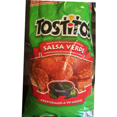 Tortilla Chips, Salsa Verde