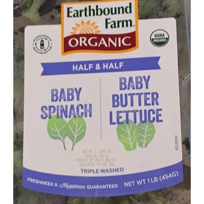 Baby Spinach & Baby Butter Lettuce