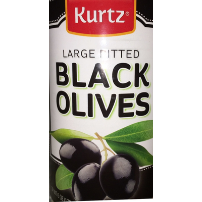 Black Olives, Large Pitted