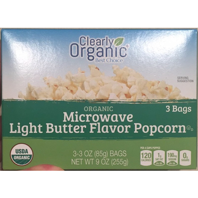 Popcorn, Light Butter