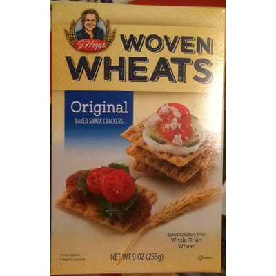 Woven Wheat Snack Crackers