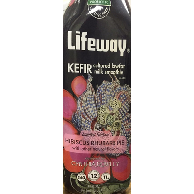 Kefir, Hibiscus Rhubarb Pie