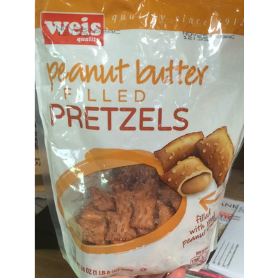 Peanut Butter Filled Pretzels
