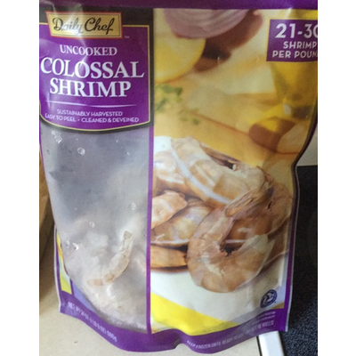 Colossal Shrimp, Uncooked
