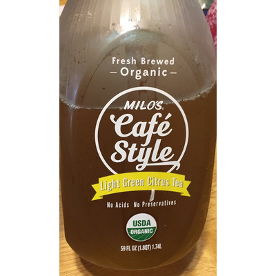 Light Green Citrus Tea