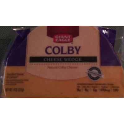 Colby Cheese Wedge