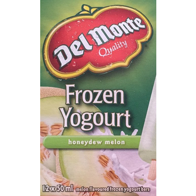 Frozen Yogourt, Honeydew Melon