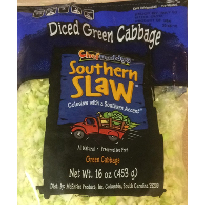 Diced Green Cabbage