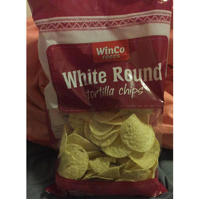 White Round Tortilla Chips