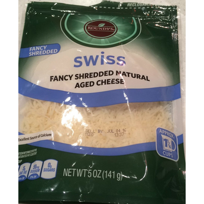 Swiss Cheese, Shredded