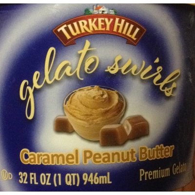 Gelato, Caramel Peanut Butter