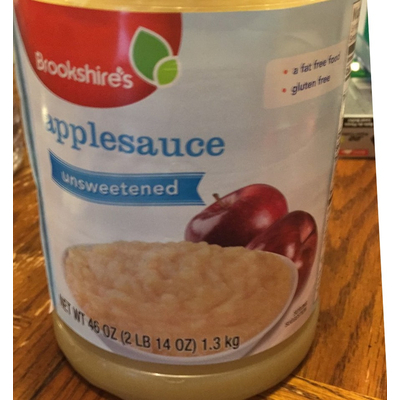 Applesauce, Unsweetened