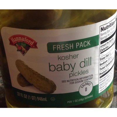 Kosher Baby Dill Pickles