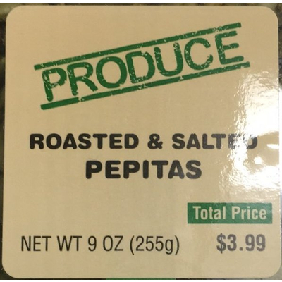Pepitas, Roasted & Salted