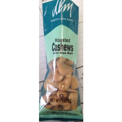 Roasted Cashews with Sea Salt