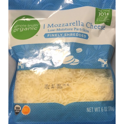 Mozzarella Cheese, Finely Shredded
