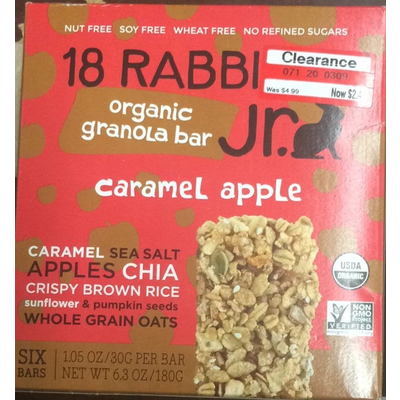 Granola Bar, Caramel Apple