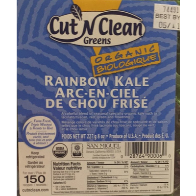 Rainbow Kale