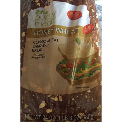 Sandwich Bread, Honey Wheat