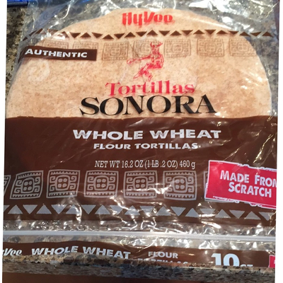 Whole Wheat Flour Tortillas