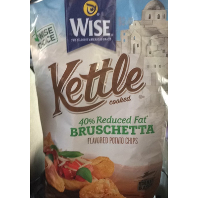 Kettle Cooked Potato Chips, Bruschetta