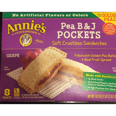 Pea B&J Pockets