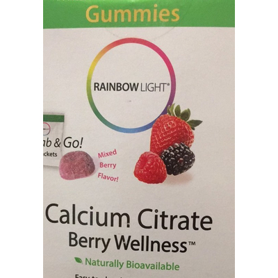 Calcium Citrate, Berry Wellness