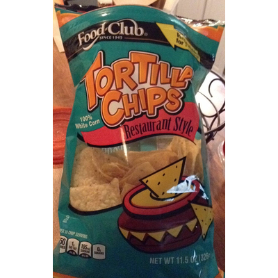 Tortilla Chips, Restaurant Style