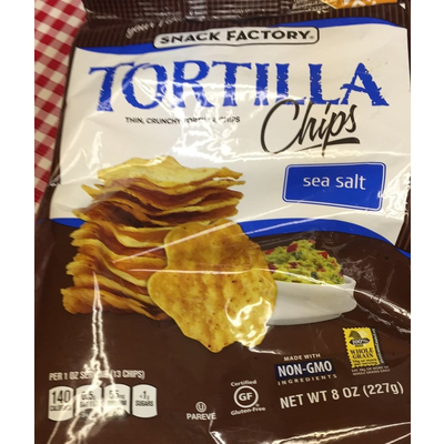 Tortilla Chips, Sea Salt