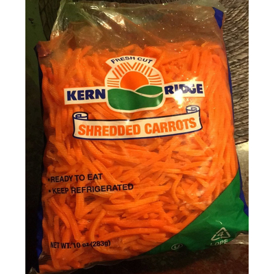 Shredded Carrots