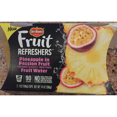 Pineapple in Passion Fruit