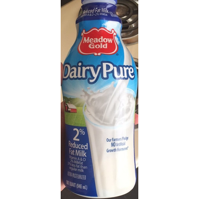 2% Reduced Fat Milk