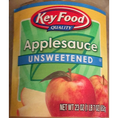 Applesauce, Unsweetened