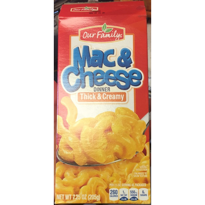Mac & Cheese Dinner