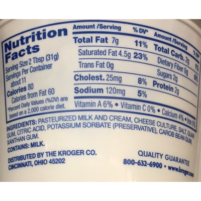 Cream Cheese Spread, Original